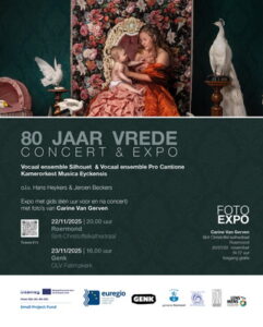 80 Jaar Vrede | Genk-Roermond | affiche